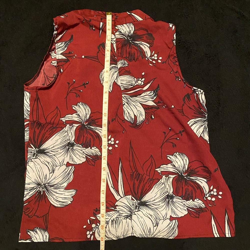 Red Halter Top - Picture 2 of 5